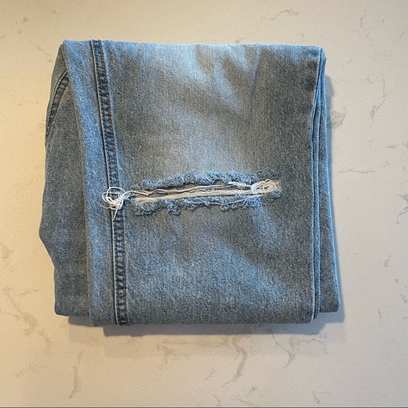 Areopostale Mom Jeans Distressed Frayed - US14 - Picture 11 of 12